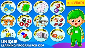 Kids games for 2-3 years old 海报