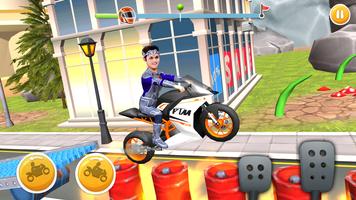 Balveer Game : Bike Stunt Game screenshot 1