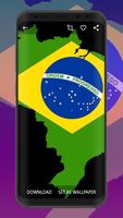 Brazil Flag Wallpapers capture d'écran 3