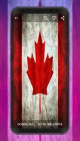 Canada Flag Wallpapers Affiche