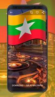 Myanmar Flag Wallpapers capture d'écran 3