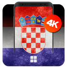 Croatia Flag Wallpapers icône
