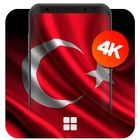 Turkey Flag Wallpapers icône