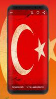 Turkey Flag Wallpapers الملصق