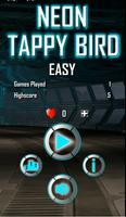 Neon Tappy Bird - Bird Flying Screenshot 1