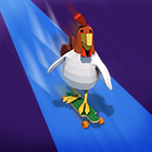Chicken Road Run 3D - Endless  icône