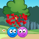 Blue & Red Pinky Ball Lovers APK