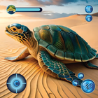 Ocean turtle tortoise Sea Game أيقونة