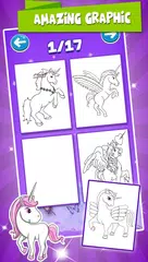 Descargar XAPK de Sparkles Unicorn Coloring Page
