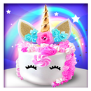 Gâteau D'anniversaire Et Bougies De Licorne APK