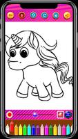 Unicorn Coloring Book ภาพหน้าจอ 3