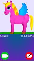 unicorn fake video call game ảnh chụp màn hình 2