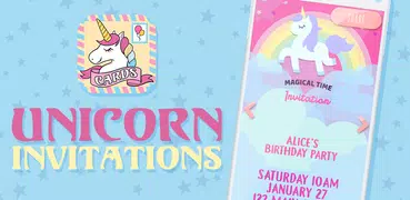 Unicorn Invitations