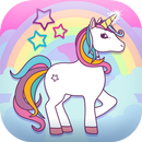 Unicórnio Adesivos Editor de Foto Kawaii APK