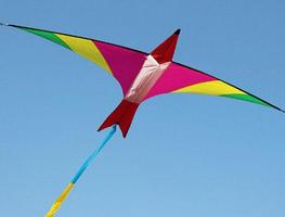 Design einzigartige Kite Flying Idee Plakat