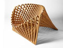 Design unique de chaises en bois capture d'écran 1
