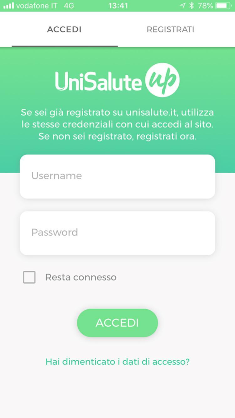 APP UNISALUTE SCARICARE