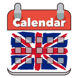 United Kingdom Calendar 2020 icône