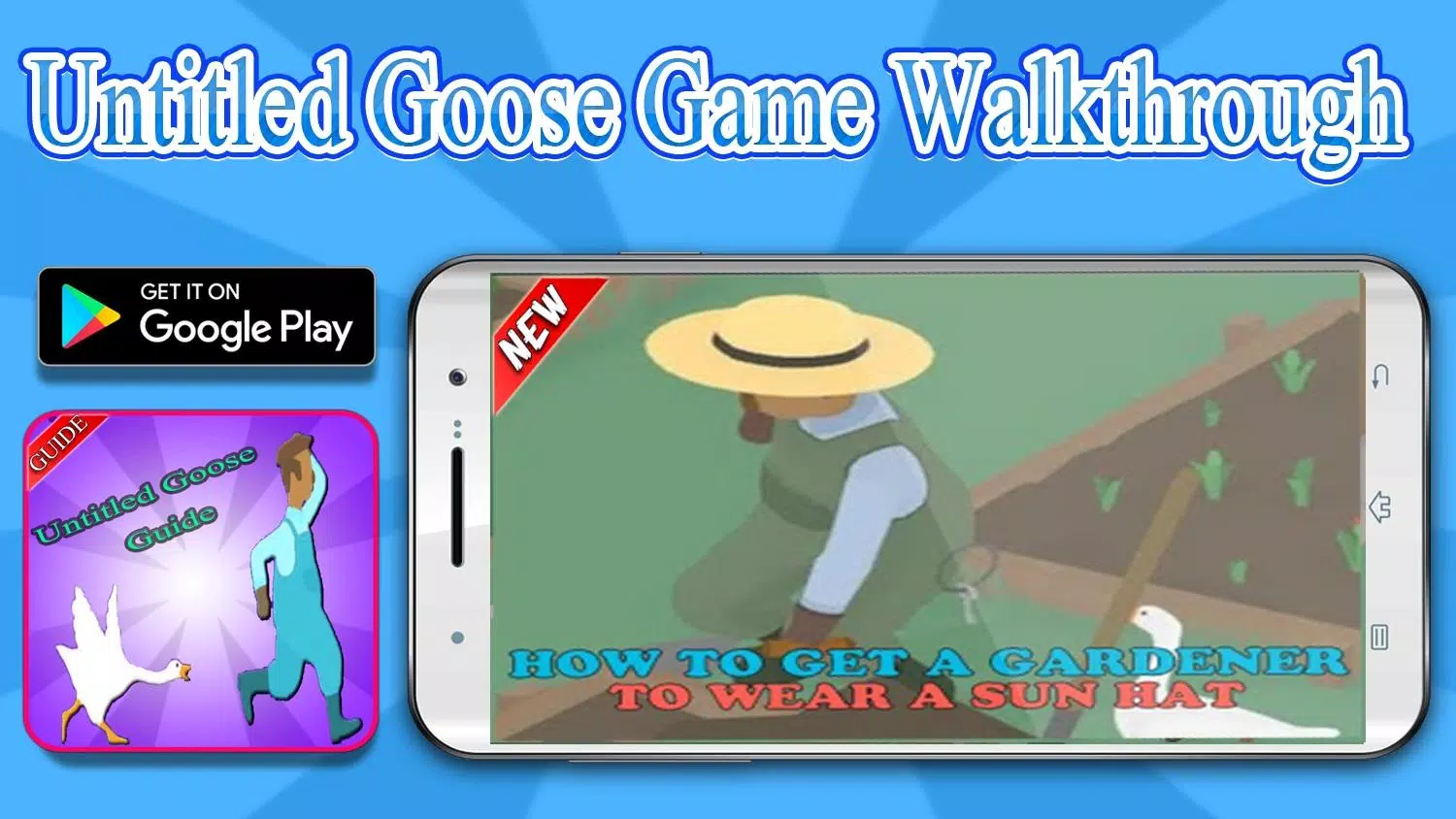 Untitled Goose Game Walkthrough APK pour Android Télécharger