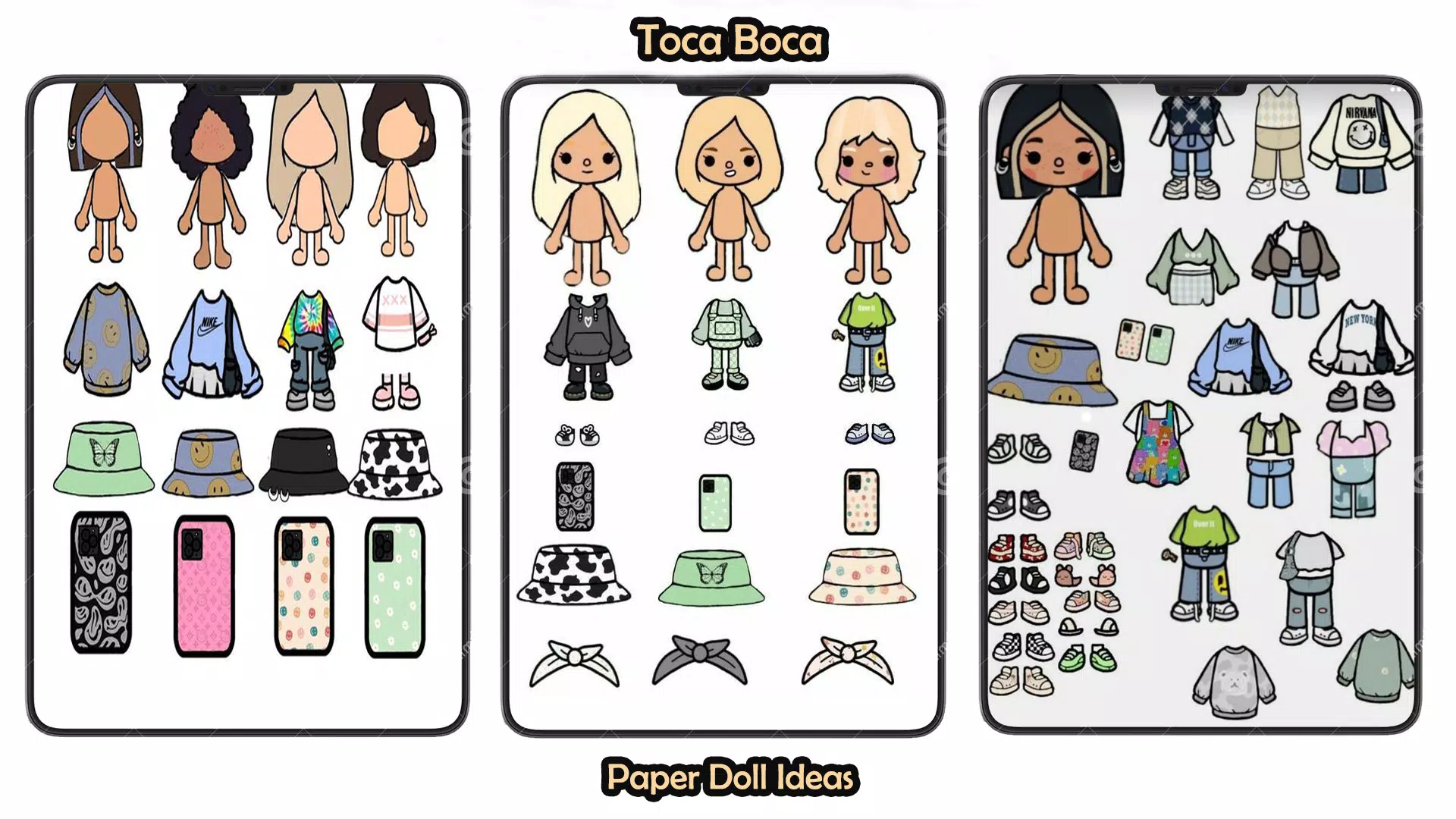 Toca Boca Paper Doll Ideas APK for Android Download