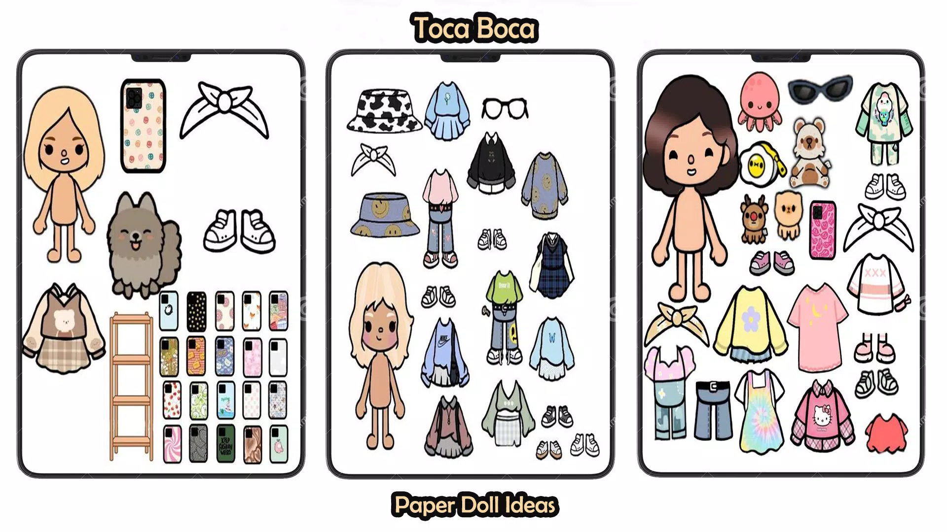 Toca Boca Paper Doll Ideas - Apps on Google Play