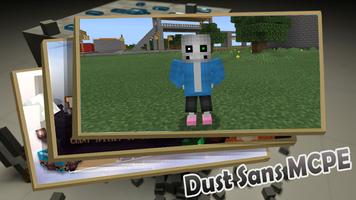 Dust Sans Undertale Mod for Minecraft PE capture d'écran 1