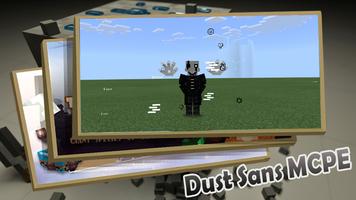 Dust Sans Undertale Mod for Minecraft PE screenshot 2