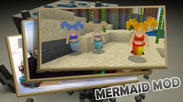 Mermaid Minecraft Cartaz