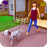 Curious Pet Dog Simulator أيقونة