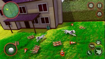 Dog Simulator 3D Pet Dog games スクリーンショット 2