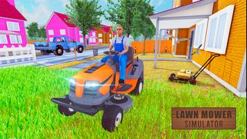 Lawn Mower Mowing Simulator poster