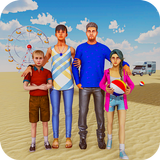 Family Summer Vacation Sim icône