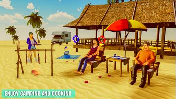 Family Summer Vacation Sim ảnh chụp màn hình 2