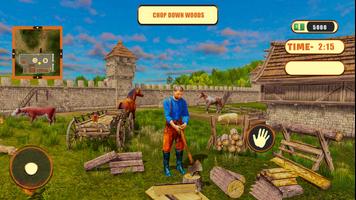 Ranch Farm & Animals Life Sim تصوير الشاشة 1