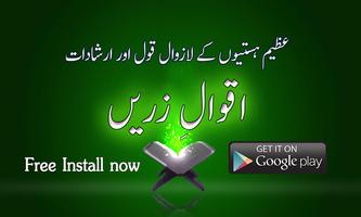 Aqwal-e-Zareen Plakat