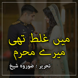 Main Galat Thi Mayry Mehram Urdu Romantic Novel icône