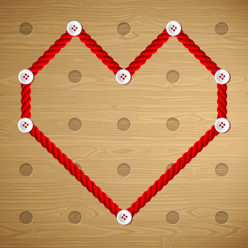 Line Puzzle Game. Connect Dots