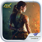 4K Lara Croft Wallpaper icon