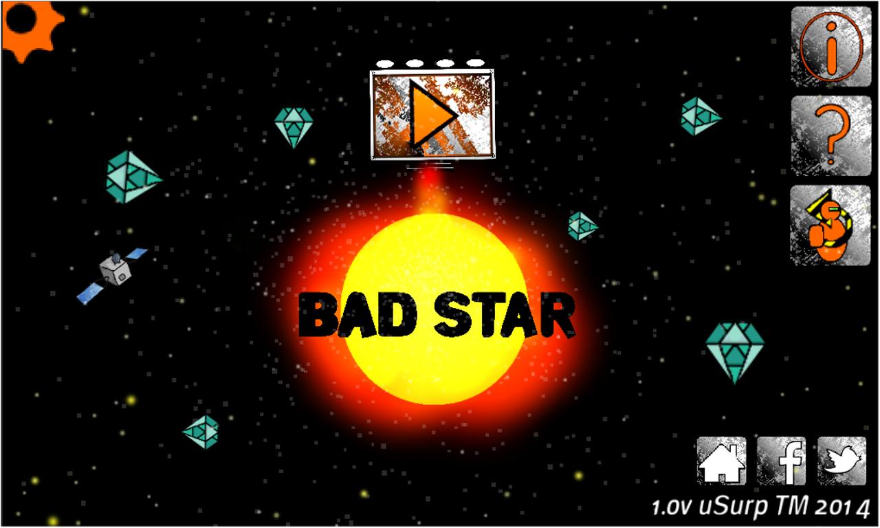 Bad Star. Он из игры Bad Star для телефона. Stars demos