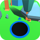 Eating Hole Simulation Zeichen