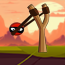 Hit Knock Down Slingshot ball-APK