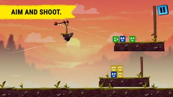 Hit Knock Down Slingshot ball اسکرین شاٹ 3