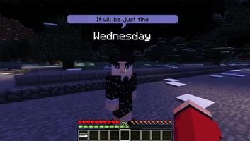 Wednesday Mod For Minecraft PE скриншот 2