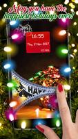 新年快樂 2019 的拉鍊鎖屏 應用 – 聖誕快樂 鎖屏壁紙 截圖 3