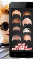 Make Me Bald – Funny Hairstyle Changer Photo Booth اسکرین شاٹ 1