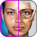 Make Me Old Funny Face Aging App and Photo Booth আইকন