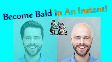 Bald Head Funny Photo Montage screenshot 1