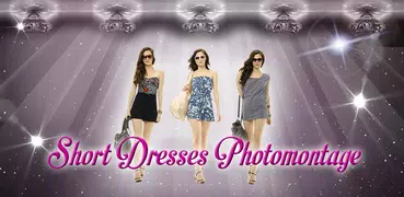 Short Dress Girl Photo Montage