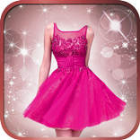 فستان قصير برنامج تعديل الصور