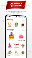 Video Invitation Maker تصوير الشاشة 1